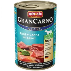 Animonda GranCarno Adult konzerv, marha, lazac és spenót  400 g