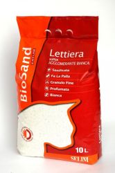 BioSand fehér, csomósodó macskaalom  10 l