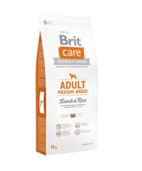 Brit Care Hypo-Allergenic Adult Medium Breed Lamb & Rice  1 kg
