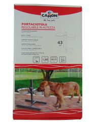 Camon Doggy Bar állványos etetőtál  1.9 l