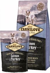 CarniLove Puppy Salmon & Turkey  12 kg