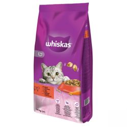 Whiskas szárazeledel marhával  14 kg