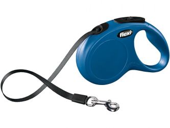 Flexi Classic S szalagpóráz különböző színben, 5 m  Kék 