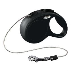 Flexi Classic XS kötélpóráz különböző színben, 3 m  Fekete - 3  m