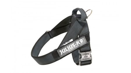 Julius-K9 IDC hevederhám, fekete 3-as   1 db