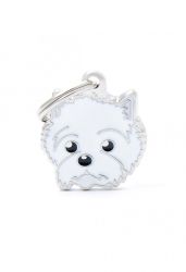 My family biléta - West Highland White terrier  1 db