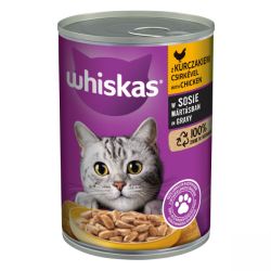 Whiskas konzerv eledel csirkével mártásban  400 g