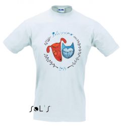 Petissimo "Original" férfi póló - fehér  L 