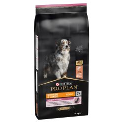 Pro Plan Adult 7+ Medium & Large Sensitive Skin Optiderma  14 kg
