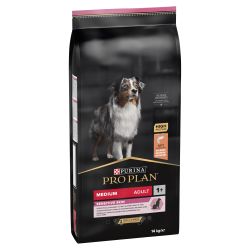 Pro Plan Adult Medium Sensitive Skin Optiderma - Salmon  14 kg