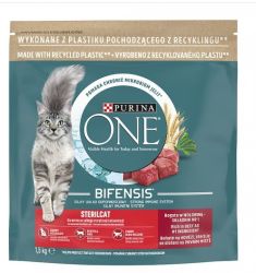 Purina ONE Bifensis Adult Sterilcat Beef  1.5 kg