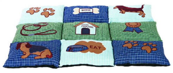 Trixie Patchwork fekhely 80 x 55 cm   1 db