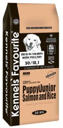 Kennels' Favourite Puppy & Junior Salmon and Rice  3 kg