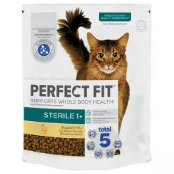 Perfect Fit Sterile 1+ macskaeledel csirkével  750 g