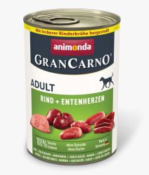 Animonda GranCarno Adult konzerv, marha és kacsaszív  400 g