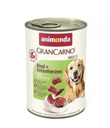 Animonda GranCarno Adult konzerv, marha és kacsaszív  400 g