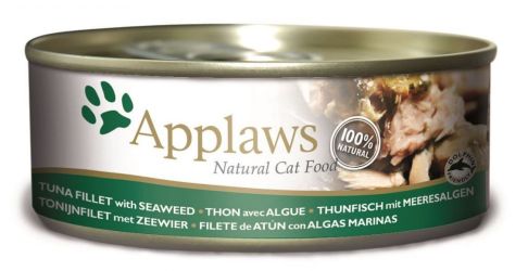 Applaws Cat tonhalfilé és tengeri alga konzerv  156 g