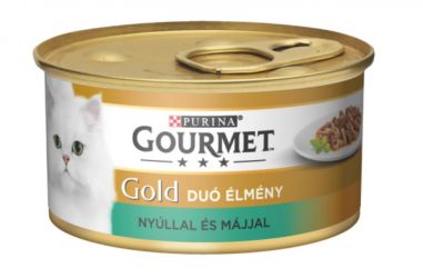 Gourmet Gold Duó élmény nyúllal és májjal   85 g