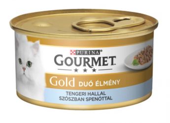 Gourmet Gold Duó élmény hallal és spenóttal   85 g