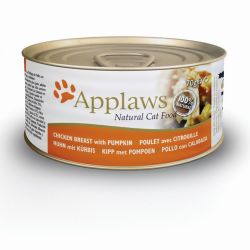 Applaws Cat csirkemellhús és sütőtök konzerv  70 g