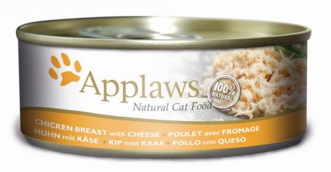 Applaws Cat csirkemellhús és sajt konzerv  156 g