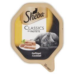 Sheba Classics alutálkás eledel szárnyashússal 22 x  85 g