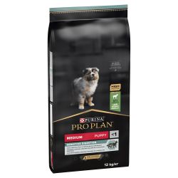 Pro Plan Puppy Medium Sensitive Digestion Optidigest - Lamb  12 kg