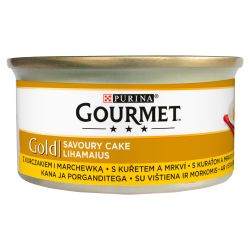 Gourmet Gold Savoury Cake csirke + répa  85 g