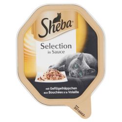 Sheba Selection alutálkás eledel szárnyashússal 22 x  85 g