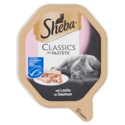 Sheba Classics alutálkás eledel lazaccal 22 x  85 g