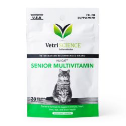 VetriScience Nu Cat Senior Multivitamin rágótabletta  30 tabletta