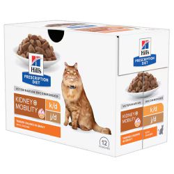 Hill's Prescription Diet k/d + Mobility alutasakos macskatáp 12 x  85 g
