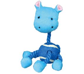 Trixie állatos teniszlabda kötéllel  16 cm