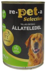 Repeta Selection szarvasos konzerv kutyáknak csipkebogyóval  415 g