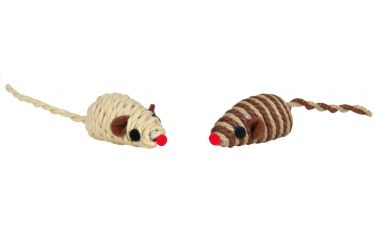 Trixie fonott egér macskának  5 cm