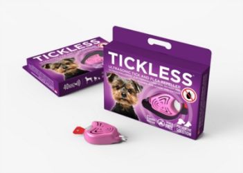 TickLess Pet ultrahangos kullancs- és bolhariasztó pink   1 db