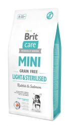 Brit Care Mini Grain Free Light & Sterilised  7 kg