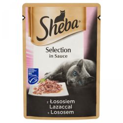 Sheba Selection alutasakos eledel lazaccal  85 g