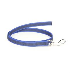 Julius-K9 gumírozott póráz, kék / 20 mm fogó nélkül  1 m