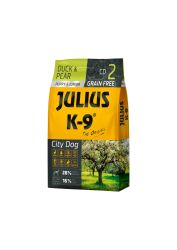 Julius K-9 Grain Free Puppy & Junior City Dog - Duck & Pear  10 kg
