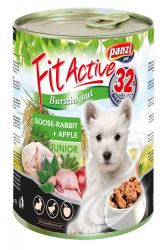 FitActive Junior Goose & Rabbit konzerv kutyáknak  415 g