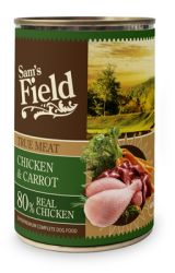 Sam's Field True Meat Chicken & Carrot konzerves eledel  400 g