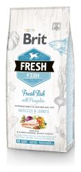 Brit Fresh Adult Large Dogs Muscles & Joints - Hal és sütőtök  2.5 kg