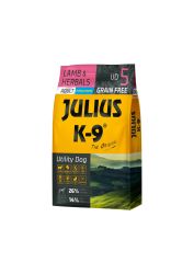 Julius K-9 Grain Free Adult Utility Dog - Lamb & Herbals  3 kg
