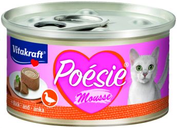 Vitakraft Poésie Mousse - kacsa  85 g