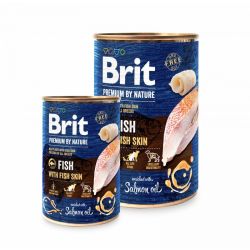 Brit Premium by Nature Adult Fish with Fish Skin  800 g