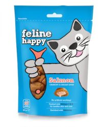 Mark&Chappell Feline Happy Crunchy & Creamy Bites - Salmon  60 g