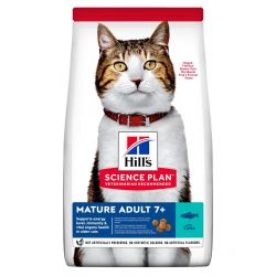 Hill's Science Plan Mature Adult 7+ száraz macskatáp, tonhal  1.5 kg
