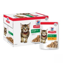 Hill's Science Plan Kitten nedves macskatáp 12 x  85 g