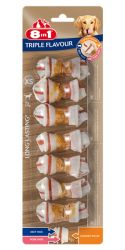 8 in 1 Triple Flavour rágócsont   